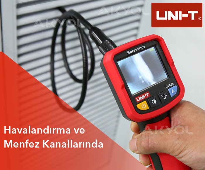 uni-t 665 boroskop yılan kamera