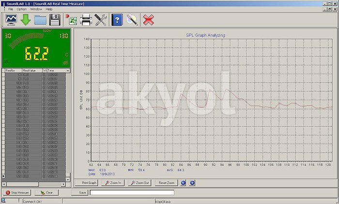 gürültü kayıt programı