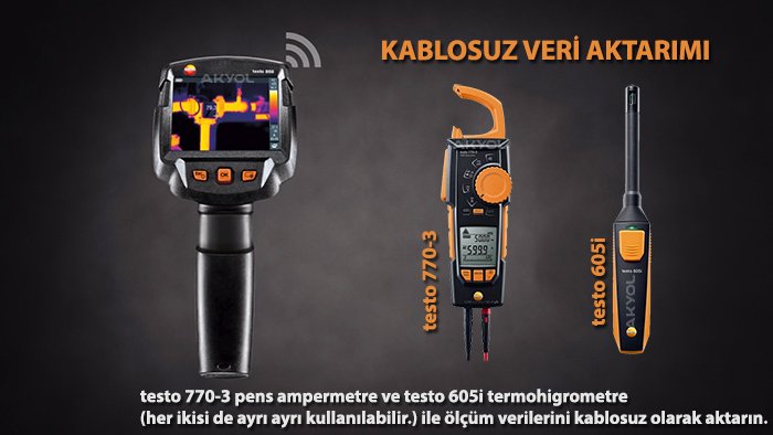 Testo 872 wireless termal kamera