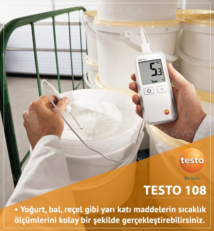 testo 108 t tipi prob okuyucu