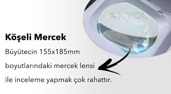 ayaklı büyüteç 6020-8