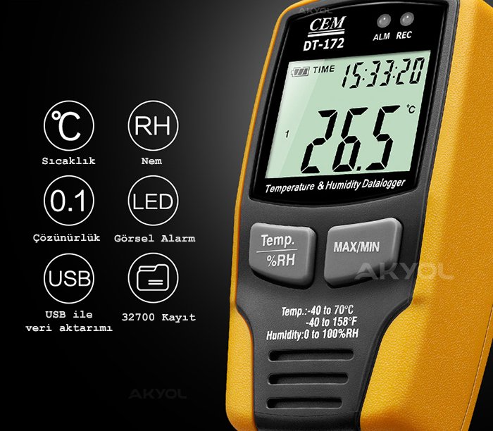 Cem DT 172 Datalogger