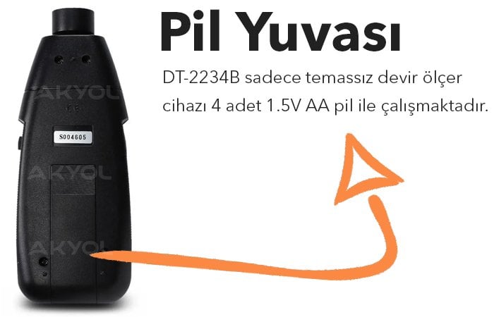 2234B dijital devir ölçer