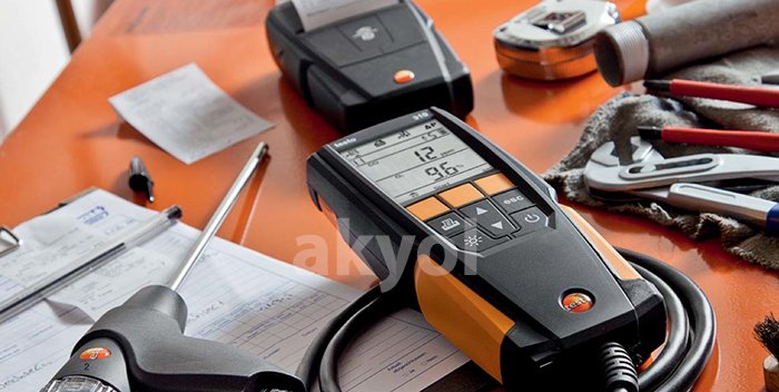 testo 310 baca gazı ölçer