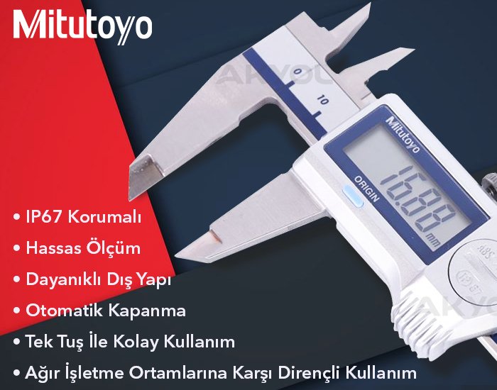 mitutoyo dijital kumpas