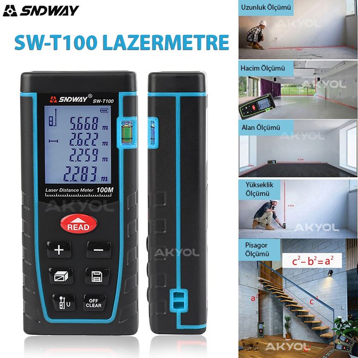 sw-t100 lazermetre