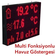 Multi Fonksiyonlu Büyük Havuz Göstergesi | P10