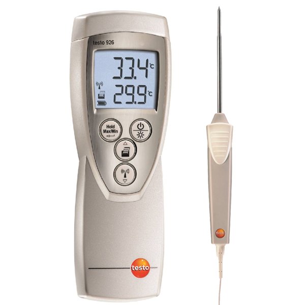 Testo 926 T Tipi Daldırma Problu Termometre Seti