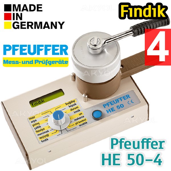 Pfeuffer HE 50-4 Kırmalı Tahıl Nem Ölçer