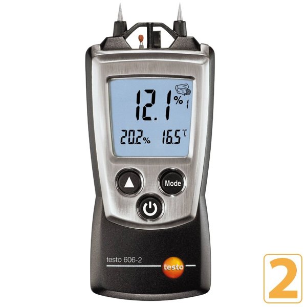 Testo 606-2 Ahşap Beton Nem, Hava Nem ve Sıcaklık Ölçer