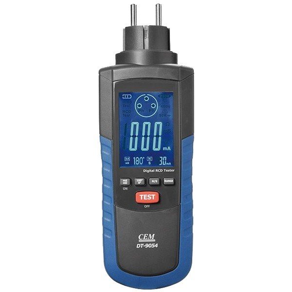 Cem DT-9054 Kaçak Akım Rölesi RCD Test Cihazı