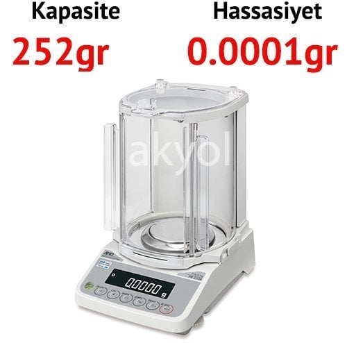 AHR-AZ Hassas Analitik Terazi - Hassasiyet: 0.0001 gr. Max: 252 gr.