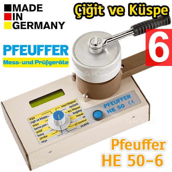 Pfeuffer HE 50-6 Kırmalı Tahıl Nem Ölçer