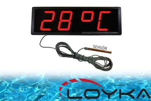 Loyka 10 CM - Kapalı Ortam Havuz Suyu Sıcaklığı Ölçer