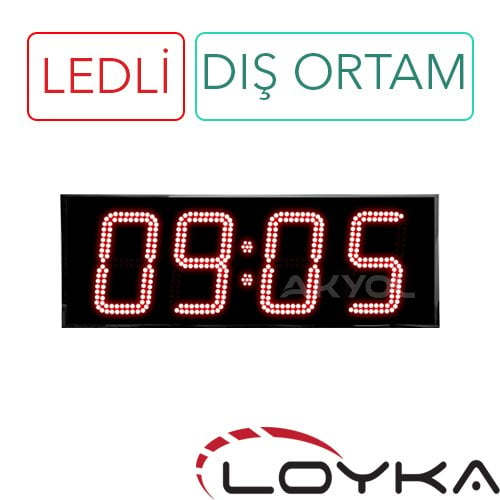 Loyka STN-154 Nem, Saat, Derece-15 cm Yazı Yüksekliği